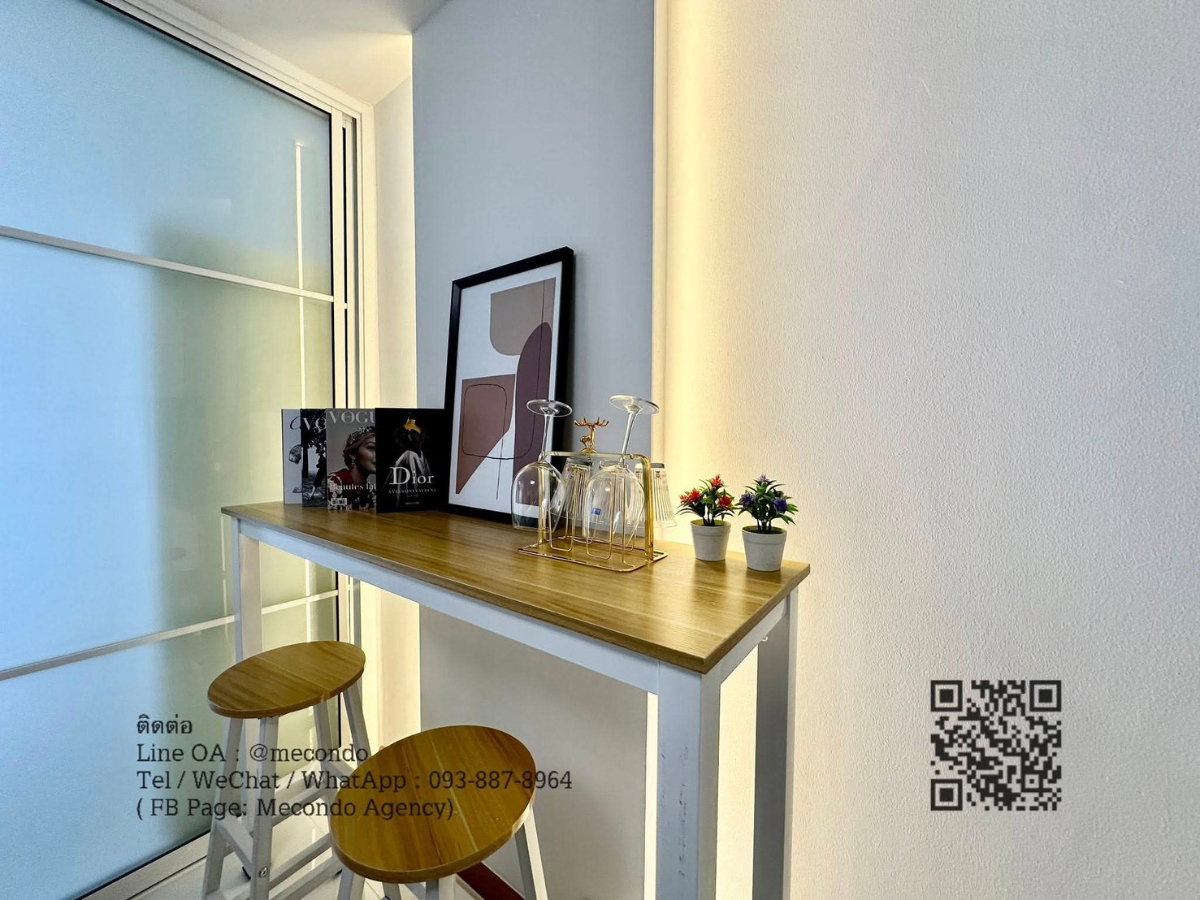 รูป ME2500078 ขายห้องสวยตกแต่งพร้อมอยู่ City Villa เลี้ยงสัตว์ได้ ใกล้ MRT - รูปที่ 7/19