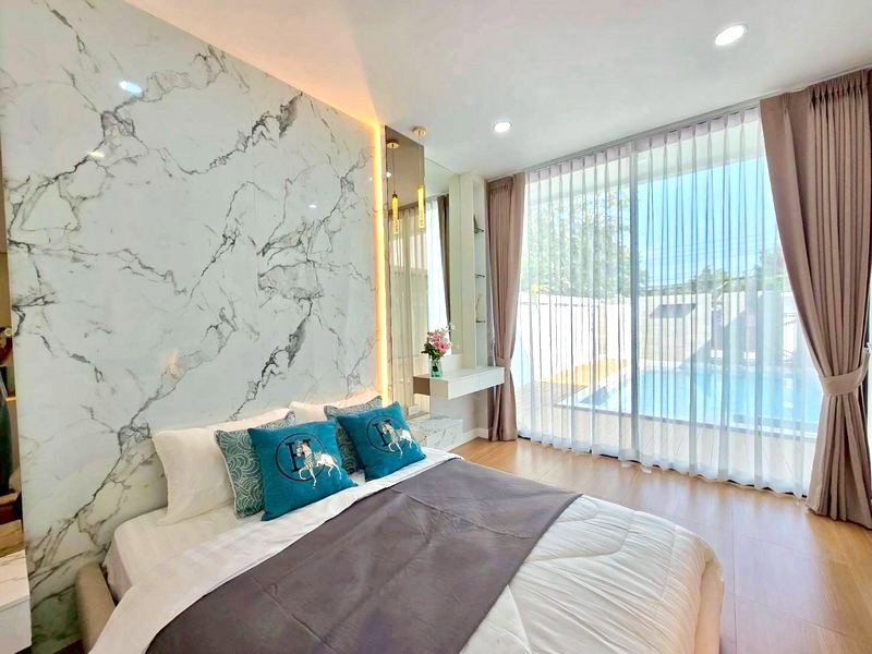 รูป Pool Villa for Rent Pattaya Hot Price Fully Furnished Modern - รูปที่ 7/12