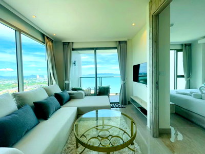 ขายคอนโด : The Riviera Monaco Condo for Sale Na Jomtien Sea View