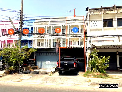 อาคารพาณิชย์ บึงหนองโคตร ขอนแก่น : อาคารพาณิชย์ 44 ตร.วา เมืองขอนแก่น ขอนแก่น 4.4M