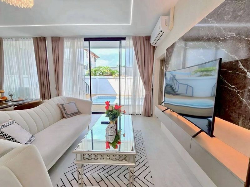 รูป Pool Villa for Rent Pattaya Hot Price Fully Furnished Modern - รูปที่ 3/12