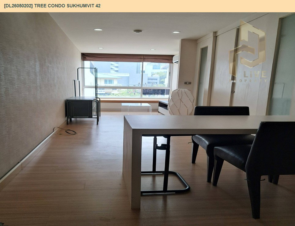 รูป DL26050202 ให้เช่าคอนโด ทรี คอนโด สุขุมวิท 42 (Tree Condo Sukhumvit 42) ใกล้ BTS เอกมัย พร้อมเข้าอยู่ โทรด่วน 0614453194 LineID @162cjixi - รูปที่ 2/9