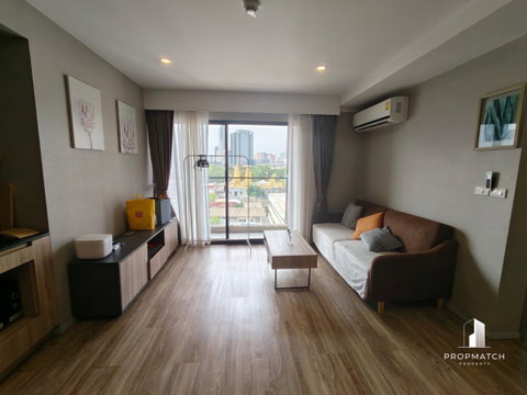 PM037761 ✨Flash Deal ✨ Blossom Condo @ Sathorn - Charoenrat (2Bed 2Bath 62 SQM.) พร้อมอยู่ ! เพียง 30,000 บาทต่อเดือน Tel.0981315848 @propmatch