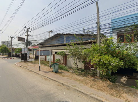 ปล่อยเช่าที่ดินพร้อมสิ่งปลูกสร้าง ติดหน้าซอยสามพราน12