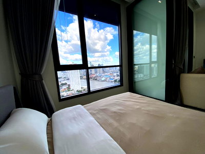ขายคอนโด : ขาย Chapter Charoen nakhon Riverside ห้องสวยน่าอยู่มาก ตกแต่งเฟอร์ครบ DS2952 | Line @Dstay