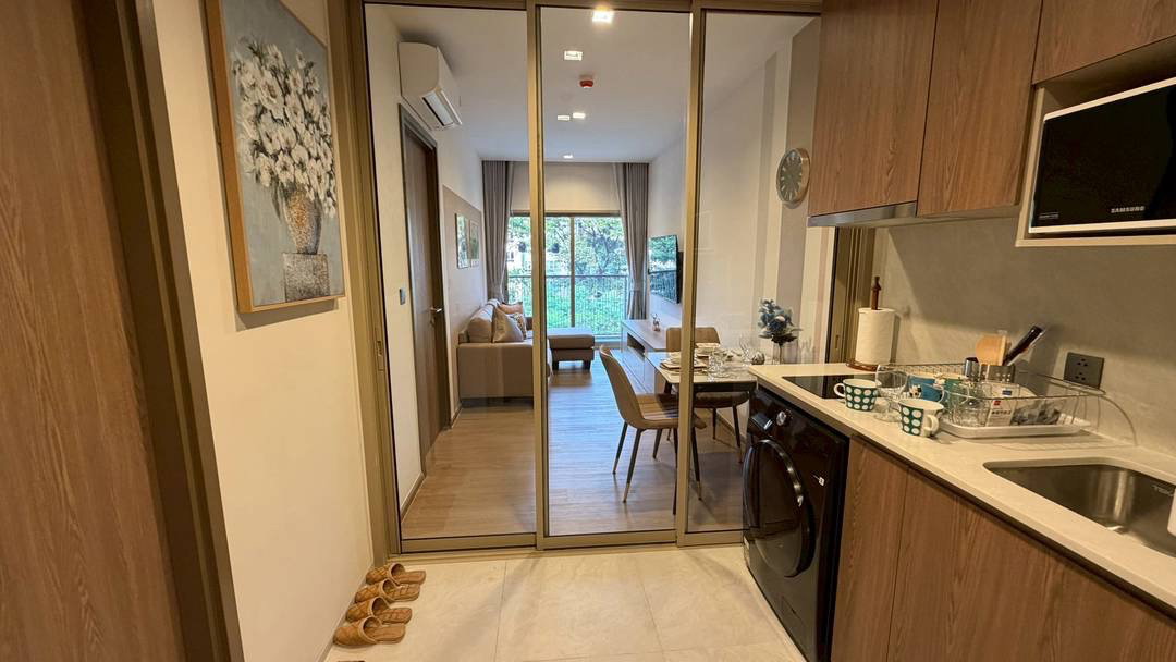 รูป ✅ให้เช่าเมคินเฮ้าส์  วิวสระ ห้องใหม่ ชั้น4 ตึกB 43ตรม. ห้ามเลี้ยงสัตว์ ☎️064-792-4426(เบญ)  - รูปที่ 12/17