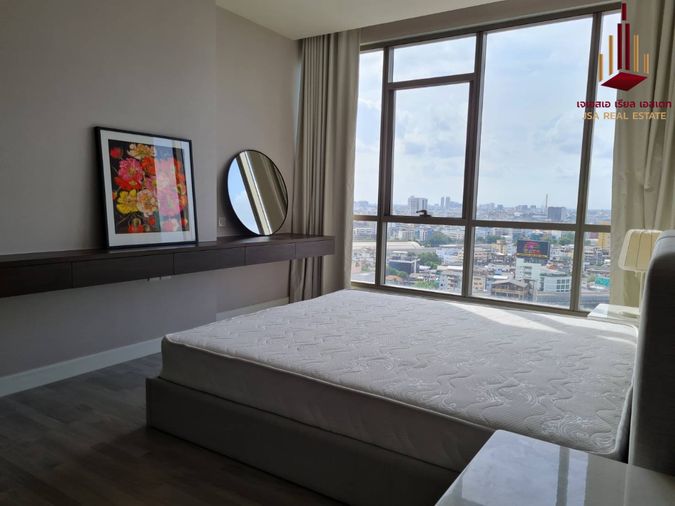 2-bed condo for rent, 80 sqm, The Room Rama 4