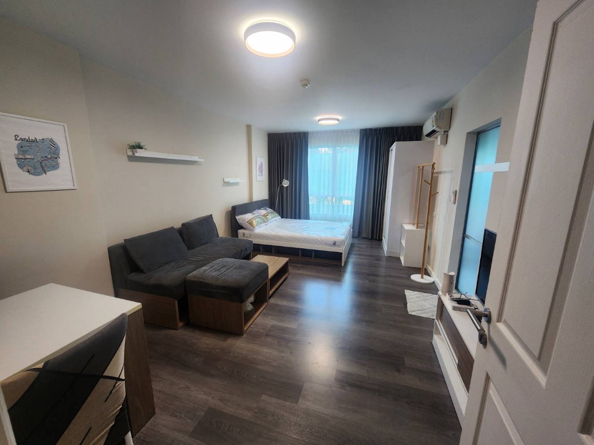 รูป ปล่อยเช่าD condo Abac Bangna ตึก A ชั้น 2  8,500/เดือน ห้องใหม่พร้อมอยู่ - รูปที่ 7/9