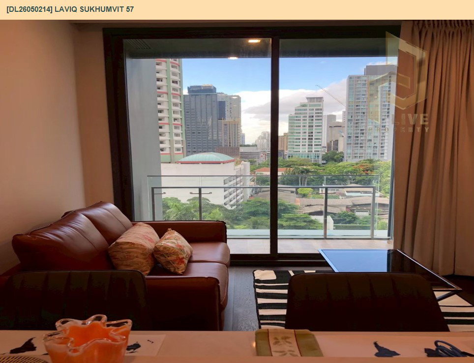 รูป DL26050214 ให้เช่าคอนโด ลาวีค สุขุมวิท 57 (LAVIQ Sukhumvit 57) ใกล้ BTS ทองหล่อ พร้อมเข้าอยู่ โทรด่วน 0800343450 LineID @655ebbvc - รูปที่ 4/12