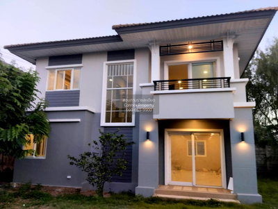 Houses for sale Denla British School : For Sale House , Pruksa Village 11 Rattanathibet - Ratchaphruek , Tha It , Pak Kret , Nonthaburi , CX-154446 ✅ Live chat with us ADD LINE @connexproperty ✅