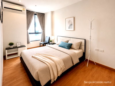 Condos for rent Sukumvit 52 : 🍀🍀 Best Value🔥 For Rent 📌 The President Sukhumvit 81 (Line: @rent2022) | Near BTS On Nut    ✨ Ready to move in! ✨📌 Ref Code: A11257