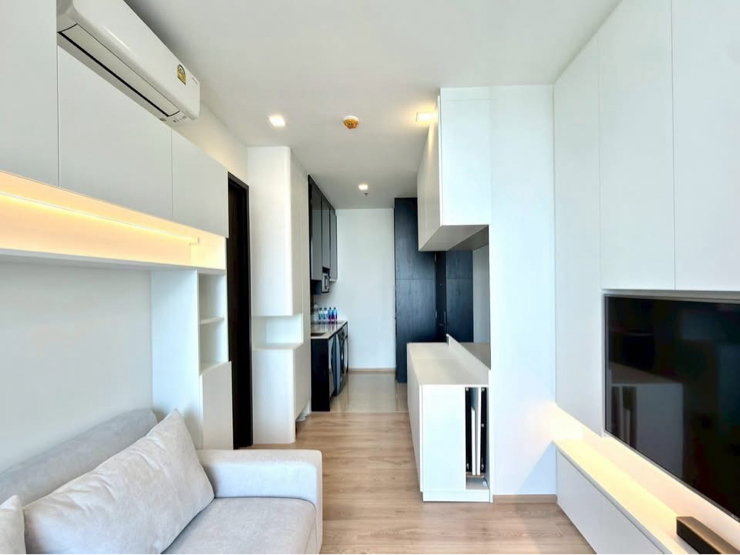 รูป ให้เช่า ห้องใหม่ ✨ Noble Around Ari ✨ Luxury Built-in🔥Home Automation+LG OLED 4K+เครื่องซักอบ📲 1 ห้องนอน 1 ห้องน้ำ✨พร้อมเข้าอยู่ โทร064-665-7851 - รูปที่ 4/16
