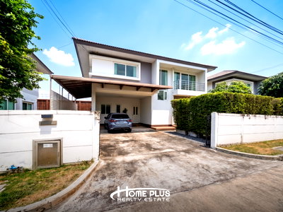 บ้านเดี่ยว ถนนจตุโชติ : บ้านเดี่ยว 2 ชั้น หมู่บ้านวรารมย์ พรีเมี่ยม วัชรพล–จตุโชติ เขตสายไหม กรุงเทพมหานคร