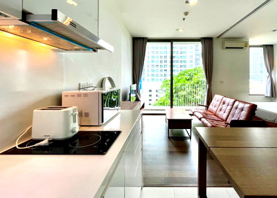 Condos for rent : Modern Studio at Nara 9 Sathorn – North Side & Garden View (Prime CBD Location) 