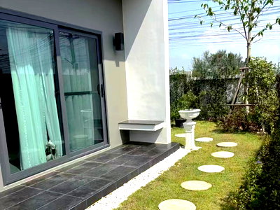 บ้านเดี่ยว บางละมุง ชลบุรี : House for Sale Thung Klom Tan Man East Pattaya Family Home