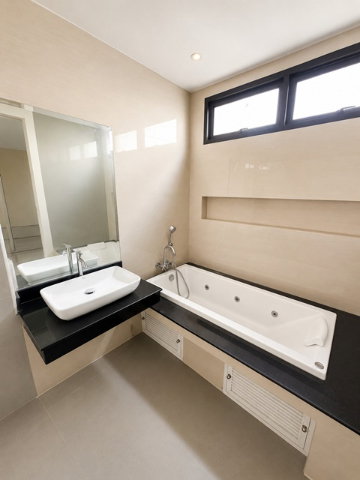 รูป 25นาที สาทร 16กม. 2ชั้น Pool Villa 5-6นอน เพชรเกษม69 สารสาสน์บางบอน 300 ม. แอร์ 7 ตัว 7น้ำ 440ตร.ม. 105ตร.ว. ใกล้ Zanook Wake Park - รูปที่ 6/8