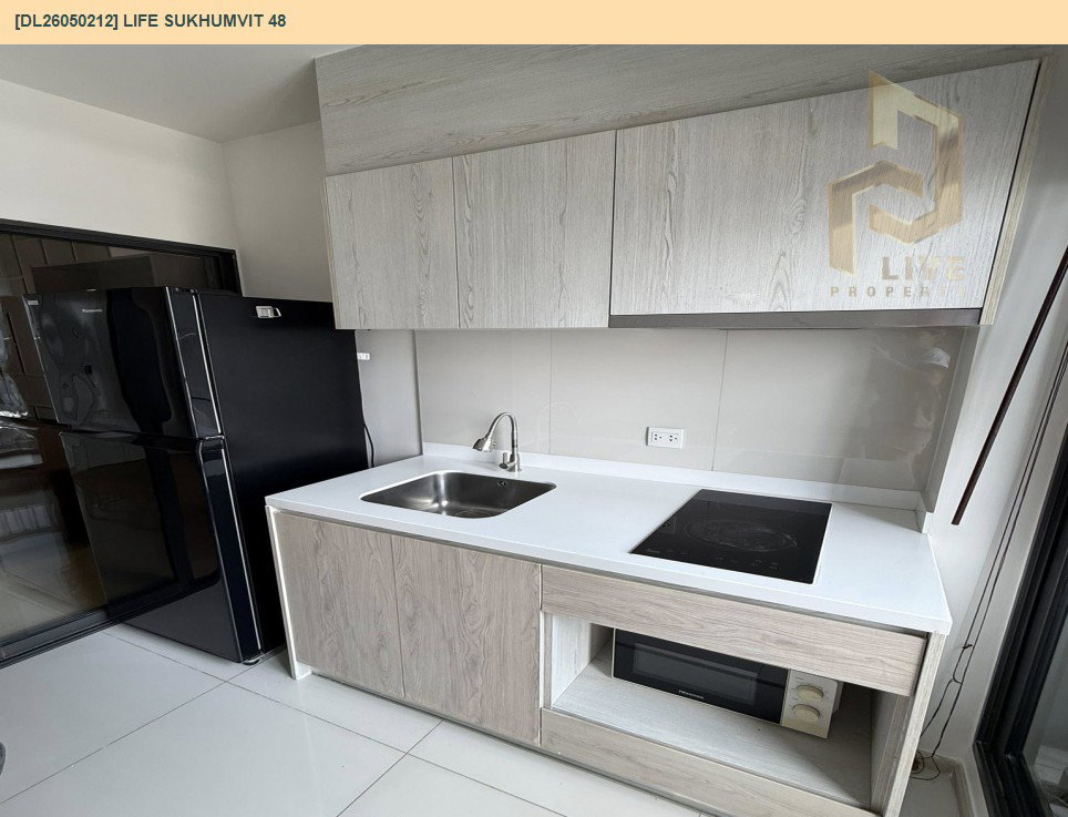 รูป DL26050212 ให้เช่าคอนโด ไลฟ์ สุขุมวิท 48 (Life Sukhumvit 48) ใกล้ BTS พระโขนง พร้อมเข้าอยู่ โทรด่วน 0800343450 LineID @655ebbvc - รูปที่ 6/11