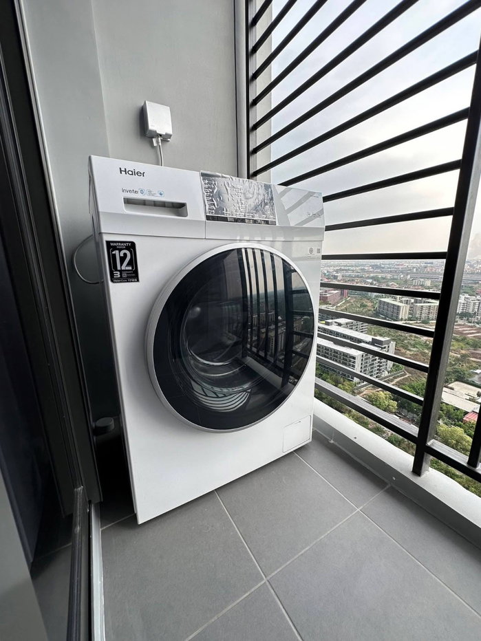 รูป 🏡 ให้เช่า Modiz Launch 13,500฿💖 ✨ ชั้น 27 ทิศเหนือ วิวมธ ✅️ พร้อมเข้าอยู่ - รูปที่ 5/11