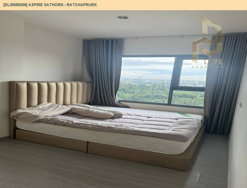รูป DL26050206 ขายคอนโด แอสปาย สาทร - ราชพฤกษ์ (Aspire Sathorn - Ratchapruek) ใกล้ BTS บางหว้า พร้อมเข้าอยู่ โทรด่วน 0653619502 LineID @897iyzll - รูปที่ 2/11