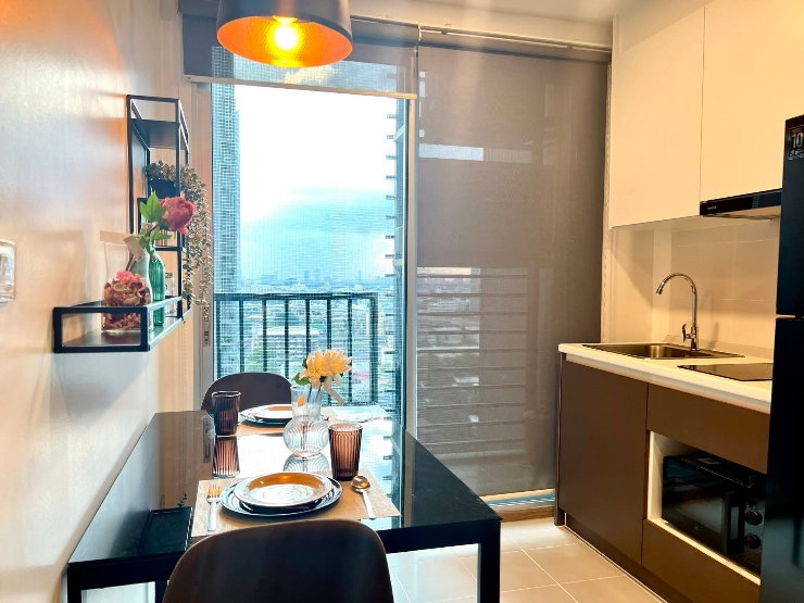 รูป 🌟  The Base Sukhumvit77 (A86) Size 31 SQ.M Type 1 Bedroom 1 Bathroom On the 19thFloor Rental 18,000THB. - รูปที่ 9/10