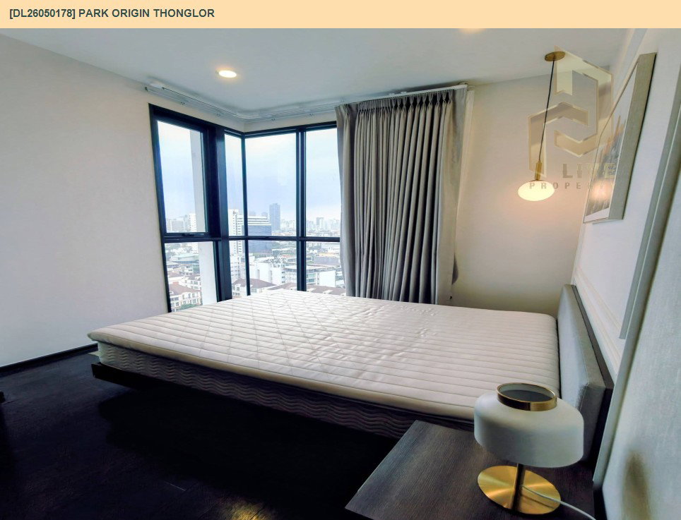รูป DL26050178 ให้เช่าคอนโด พาร์ค ออริจิ้น ทองหล่อ (PARK ORIGIN THONGLOR) ใกล้ BTS ทองหล่อ พร้อมเข้าอยู่ โทรด่วน 0614453194 LineID @162cjixi - รูปที่ 3/11