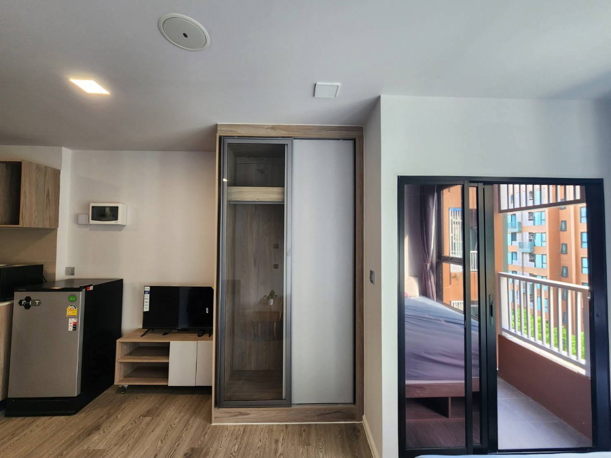 รูป 🏡 ให้เช่า Kave Town Colony 10,000฿💖 ✨ตึก A ชั้น 6 ห้องสตูดิโอ วิวสระสวย - รูปที่ 9/15