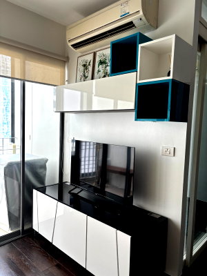 คอนโดให้เช่า : ▚ LJ115ツ ให้เช่า: Ideo Q Phayathai ✨ 1 ห้องนอน 50 ตร.ม. ห้องไซส์ใหญ่พิเศษ ชั้นสูง วิวสวยสะกดสายตา! 🏙️🚀
