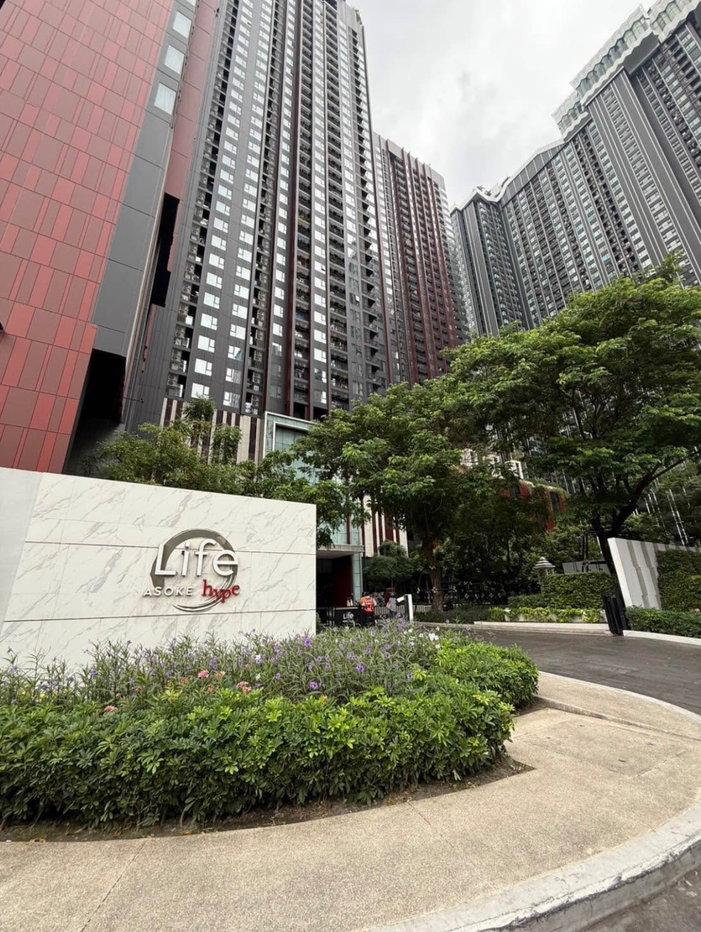 รูป S32 ให้เช่าคอนโด Life Asoke Hype (ไลฟ์ อโศก ไฮป์)ห้องใหม่ ตกแต่งครบ พร้อมเข้าอยู่ เฟอร์นิเจอร์ และ เครื่องใช้ไฟฟ้า - รูปที่ 9/11