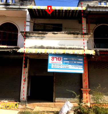 Shophouses for sale Kranuan Khon Kaen : SHOP HOUSE 18 Sq.w. Kranuan Khon Kaen for 884,000