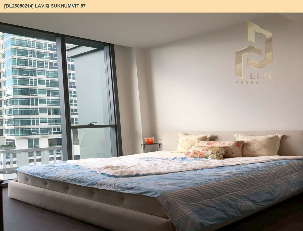 รูป DL26050214 ให้เช่าคอนโด ลาวีค สุขุมวิท 57 (LAVIQ Sukhumvit 57) ใกล้ BTS ทองหล่อ พร้อมเข้าอยู่ โทรด่วน 0800343450 LineID @655ebbvc - รูปที่ 3/12