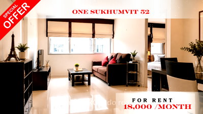 Condos for rent Sukumvit 52 : 🚆✨ Prime Condo Location For Rent 📌 One Sukhumvit 52 (Line: @rent2022) | Near BTS On Nut    ✨ Ready to move in! ✨   📌 Ref Code: A11351