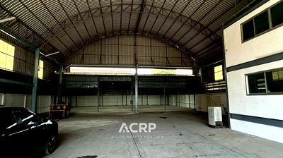 Factory for rent Bhakasa Industrial : Warehouse/Factory for Rent – Prime Location, Pu Chao, Samut Prakan, on Main Road
