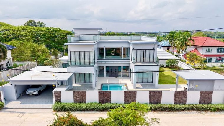 🔥ขาย พูลวิลล่าหรู พัทยา Luxury Pool Villa Pattaya ใกล้อ่างมาบประชัน วิวสวย ฟังก์ชันครบ 