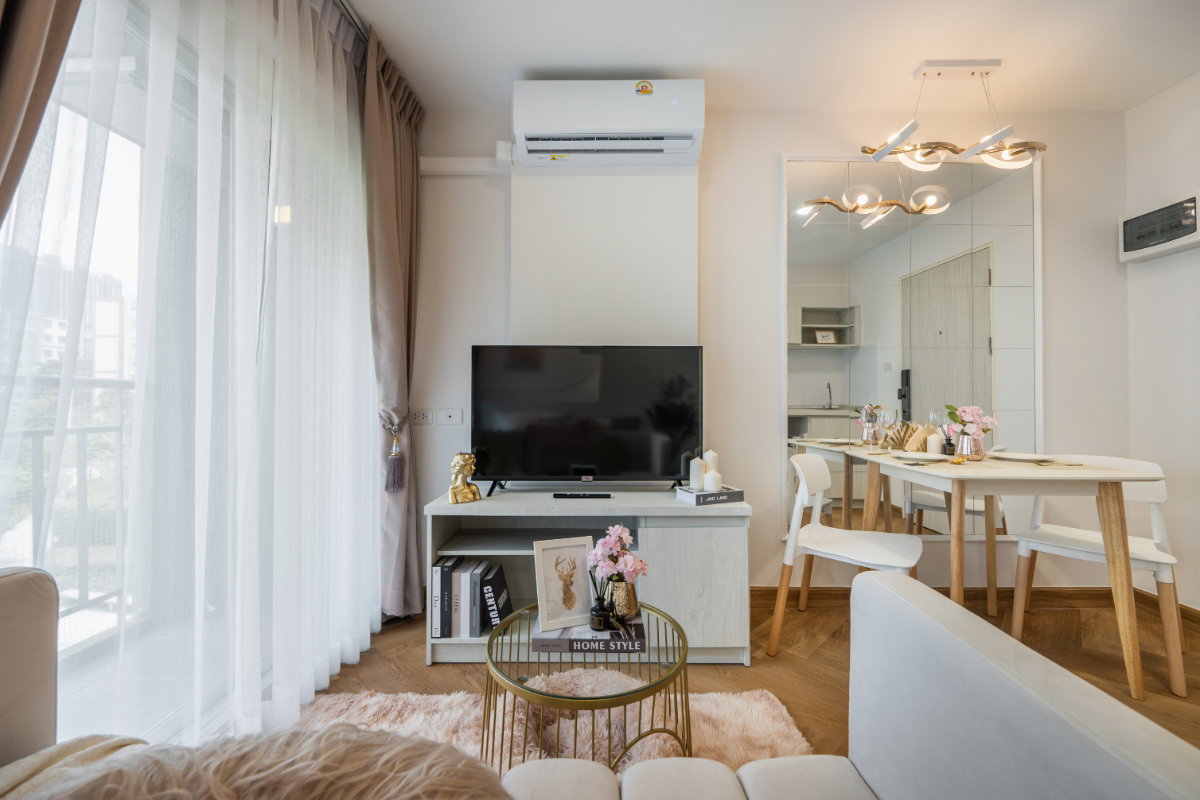 รูป 🏡 ขายคอนโดพร้อมอยู่ ลุมพินี วิลล์ พระนั่งเกล้า-ริเวอร์วิว  ห้องสวยแต่งใหม่ทั้งห้อง แค่ลากกระเป๋าก็เข้าอยู่ได้เลย - รูปที่ 12/22