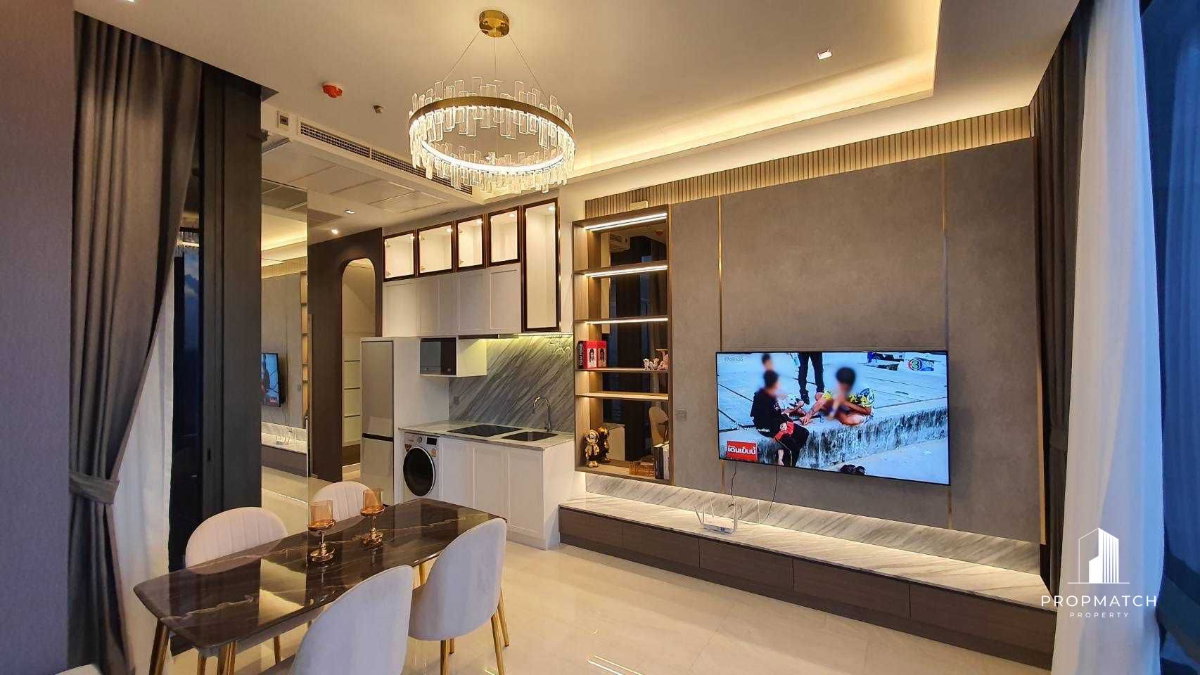 รูป PM033803 ✨Flash Deal ✨ Ashton Silom (2Bed 2Bath 77 SQM.) พร้อมอยู่ ! เพียง 77,000 บาทต่อเดือน Tel.0981315848 @propmatch - รูปที่ 3/12