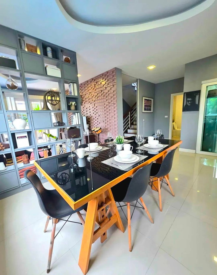 รูป ขายบ้านเดี่ยว ในโครงการ The Grand Park Chiangmai พร้อมสระว่ายน้ำระบบเกลือ เฟอร์ครบ พร้อมอยู่ (H437) T.0946511456 - รูปที่ 4/15