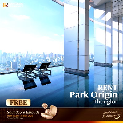 Condos for rent : Rent Condo💎 Park Origin Thonglor, 1BR 45sq.m. 55K ⭐ Rare & Stylish 1BR Duo Space, near BTS Thonglo 