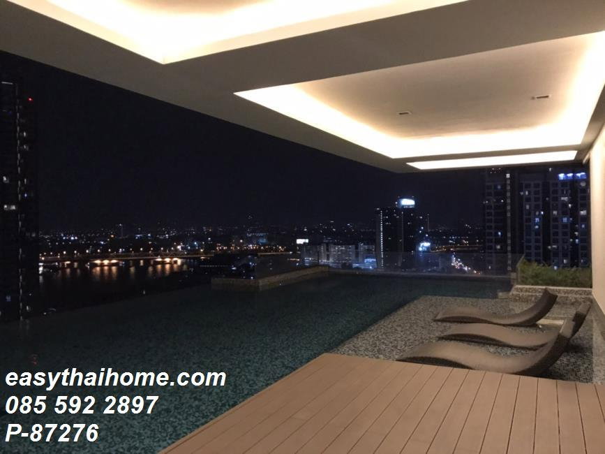 รูป P-87276 — ขายคอนโดหรูวิวแม่น้ำ พื้นที่กว้าง 45 ตร.ม. - Chewathai Residence Bang Pho ราคา 5.69 ล้านบาท โทร 085-592-2897 Line: @easythaihome - รูปที่ 5/10