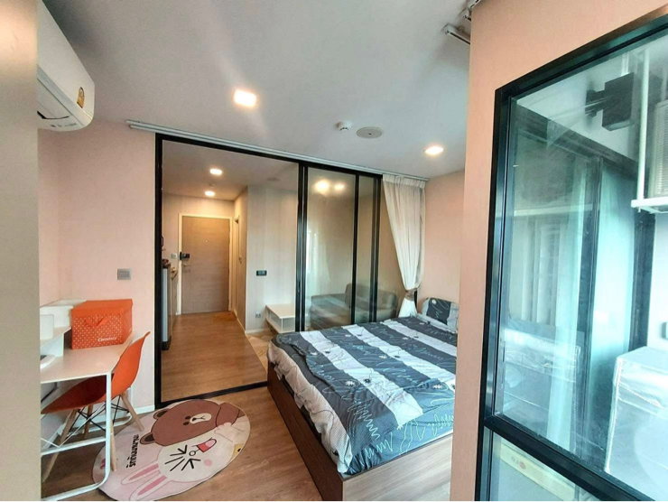 รูป 📢ให้เช่า Kave town Shift ข้างม.กรุงเทพ ตึก C ชั้น 2 ขนาด 25 sqm  วิวนอก🏊🌴 - รูปที่ 1/8