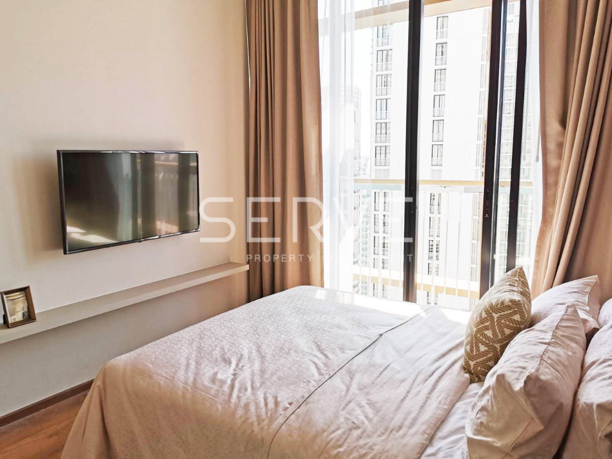 รูป 🔥43K🔥- 2 ห้องนอน แต่งสไตล์ Modern Luxury ชั้นสูงมาก 30+ ใกล้ BTS พร้อมพงษ์ ที่คอนโด Park 24 or Park Origin Phrom Phong / ให้เช่าคอนโด - รูปที่ 6/9