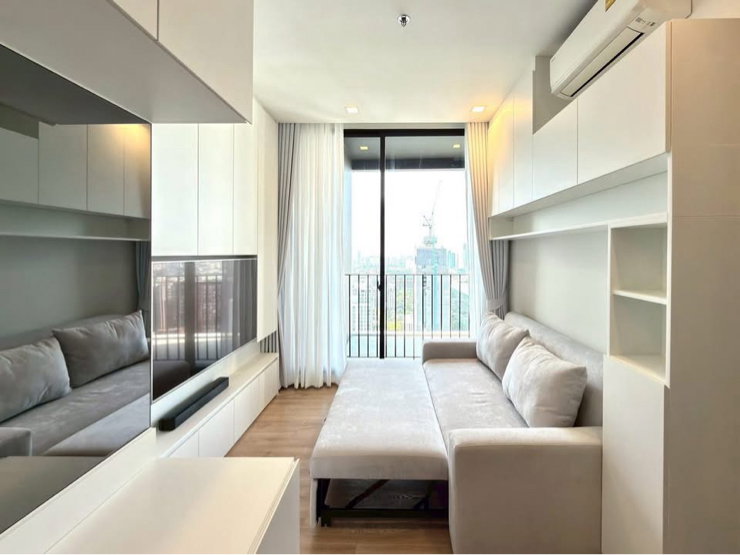 รูป ให้เช่า ห้องใหม่ ✨ Noble Around Ari ✨ Luxury Built-in🔥Home Automation+LG OLED 4K+เครื่องซักอบ📲 1 ห้องนอน 1 ห้องน้ำ✨พร้อมเข้าอยู่ โทร064-665-7851 - รูปที่ 12/16