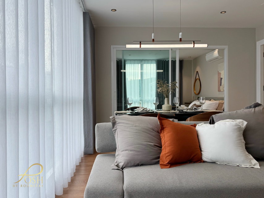 รูป The View Condo Suanluang เดอะวิวคอนโดสวนหลวง 1ห้องนอน พื้นที่เยอะ 48.8 ตร.ม. ทำเลใกล้สวนหลวง เซ็นทรัล - รูปที่ 9/36