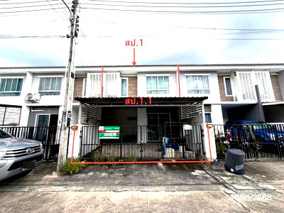 ทาวน์โฮม ชลบุรี : ทาวน์เฮ้าส์ 18.6 ตร.วา พฤกษาวิลล์ 86/1 ศรีราชา-บ่อวิน ศรีราชา ชลบุรี 1.7M