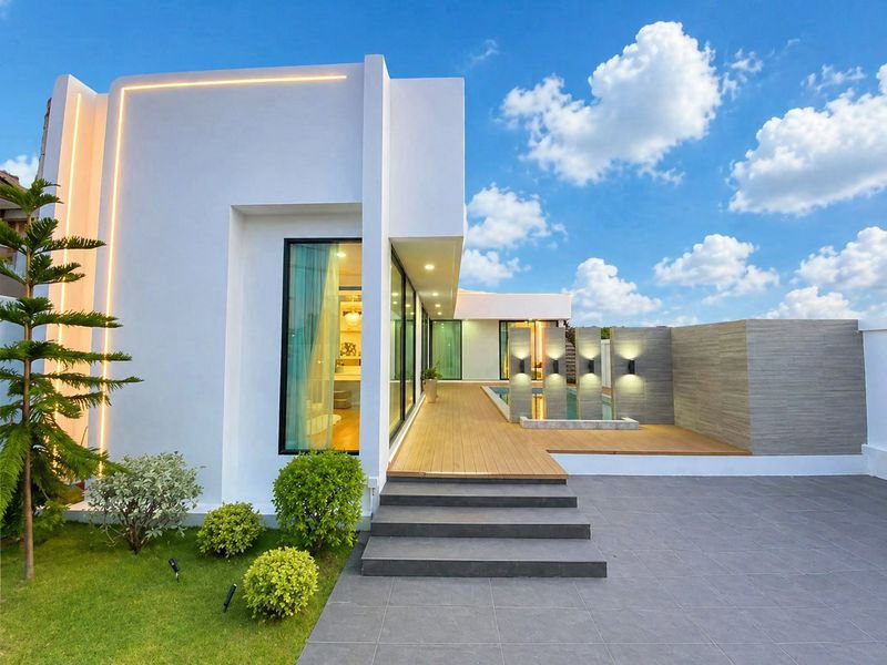 รูป Pool Villa for Rent Pattaya Hot Price Fully Furnished Modern - รูปที่ 12/12