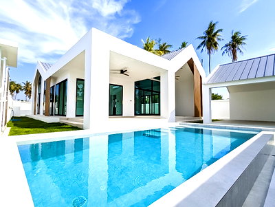 บ้านเดี่ยว บางละมุง ชลบุรี : Nordic Style Pool Villa for Sale Huay Yai East Pattaya