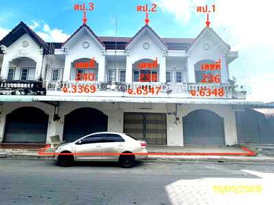 อาคารพาณิชย์ สตูล : อาคารพาณิชย์ 66.8 ตร.วา เมืองสตูล สตูล 8.4M
