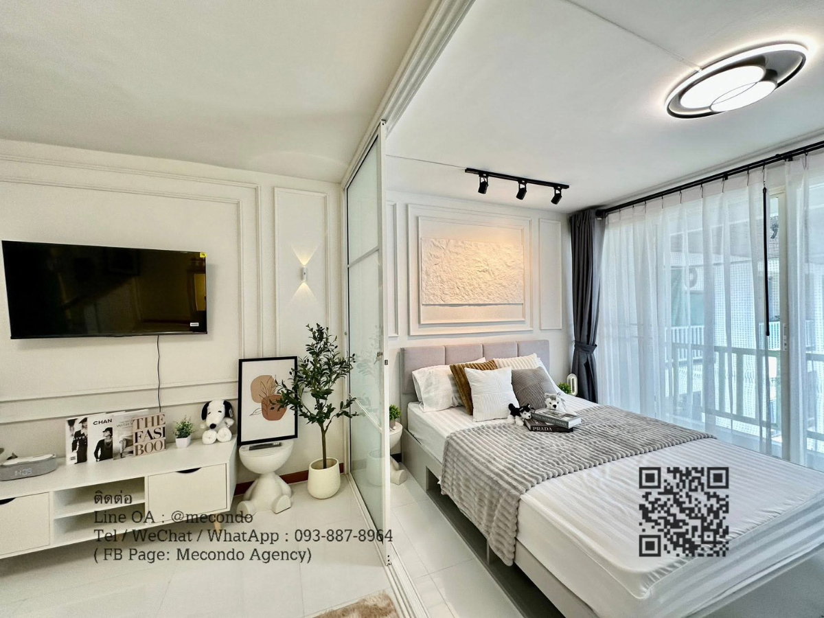 รูป ME2500078 ขายห้องสวยตกแต่งพร้อมอยู่ City Villa เลี้ยงสัตว์ได้ ใกล้ MRT - รูปที่ 16/19