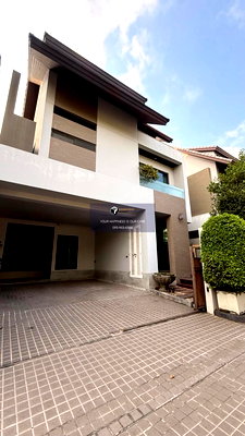 บ้านเดี่ยว วิทยาลัยศิลปหัตถกรรมกรุงเทพ : Private Nirvana Residence | โซนส่วนตัวพิเศษ – มีเพียง 3 หลัง หน้าสวน และใกล้สระว่ายน้ำของโครงการ