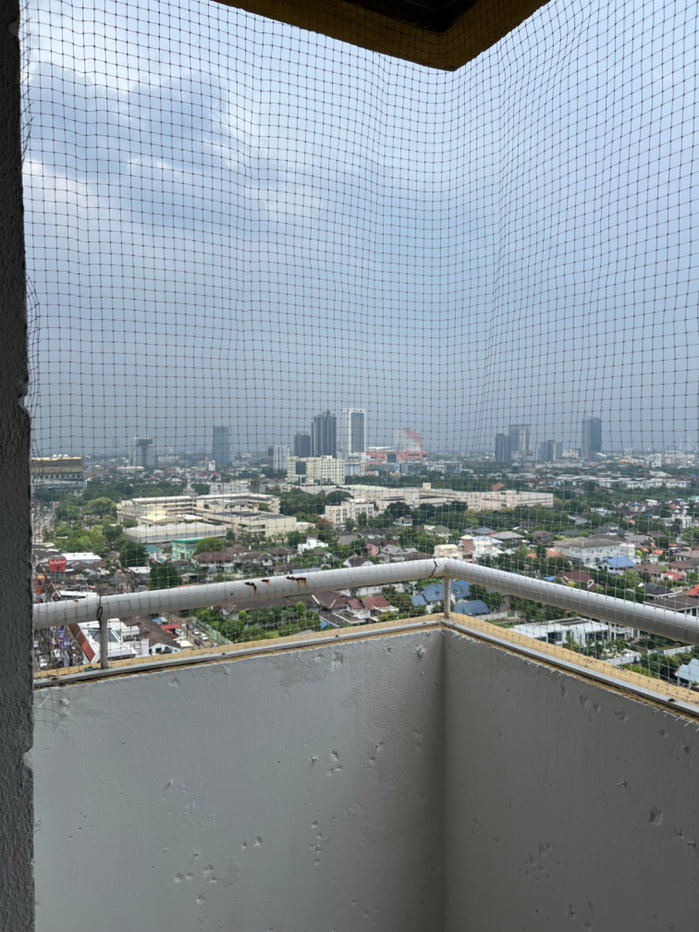 รูป ขาย เอ็ม โซไซตี้ คอนโด เมืองทองธานี ตึก C ชั้น 24  ขนาด 50  ตรม 2 นอน 1 น้ำ  แต่งครบ แอร์ 3 ตัว  มีเครื่องซักผ้า วิวทะเลสาบ  - รูปที่ 13/28