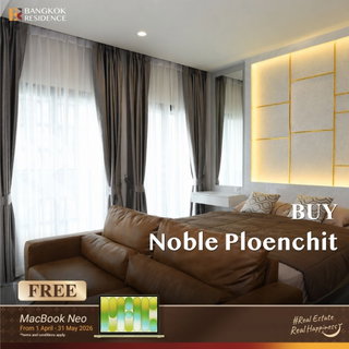 🛋️ Ready-to-Move-In Condo for Sale Noble Ploenchit 48 Sq.m. Near BTS Phloen Chit / Central Chidlom